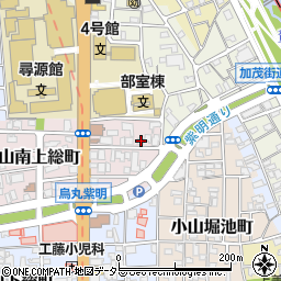 京都府京都市北区小山西花池町28周辺の地図