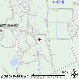 岡山県津山市池ケ原160-1周辺の地図