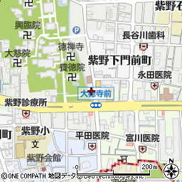 北警察署大徳寺前交番周辺の地図