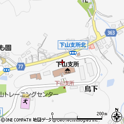 愛知県豊田市大沼町周辺の地図