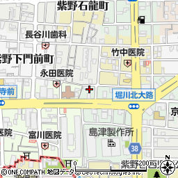京都府京都市北区紫野西御所田町26周辺の地図