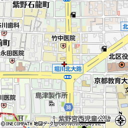 株式会社福屋不動産販売　京都北店周辺の地図
