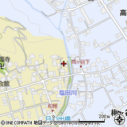 静岡県静岡市清水区柏尾35周辺の地図