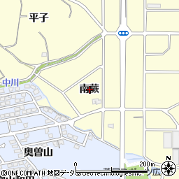 愛知県東海市名和町南蕨周辺の地図
