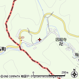 滋賀県大津市山中町9-8周辺の地図