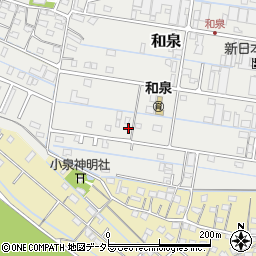 三重県桑名市和泉765周辺の地図