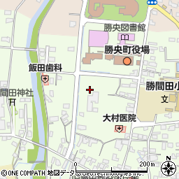 岡山県勝田郡勝央町勝間田787周辺の地図