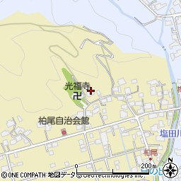 静岡県静岡市清水区柏尾100周辺の地図