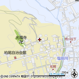 静岡県静岡市清水区柏尾68周辺の地図