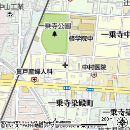 京都府京都市左京区一乗寺梅ノ木町32周辺の地図
