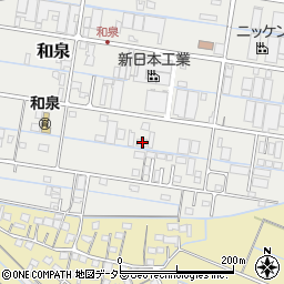 三重県桑名市和泉652周辺の地図