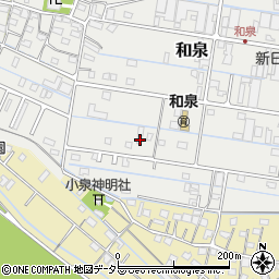 三重県桑名市和泉767周辺の地図