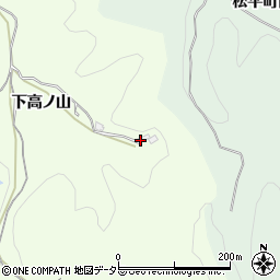 愛知県豊田市林添町上高ノ山周辺の地図