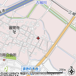 三重県四日市市小牧町2366周辺の地図