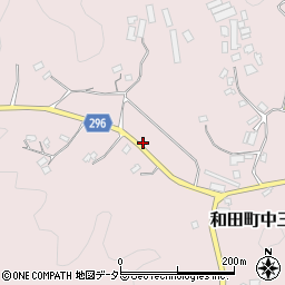千葉県南房総市和田町中三原180周辺の地図