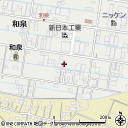 三重県桑名市和泉654周辺の地図