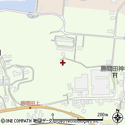 岡山県勝田郡勝央町勝間田442周辺の地図