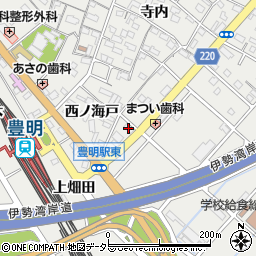 オーテック名古屋支店周辺の地図
