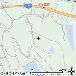 岡山県津山市池ケ原812周辺の地図