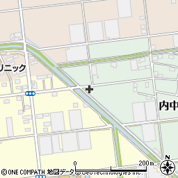 静岡県伊豆の国市内中32周辺の地図