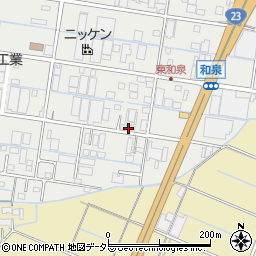 三重県桑名市和泉559周辺の地図