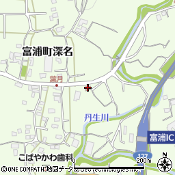 深名公会堂周辺の地図