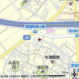 愛知県刈谷市東境町神田36-1周辺の地図