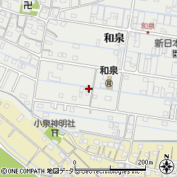 三重県桑名市和泉765-2周辺の地図
