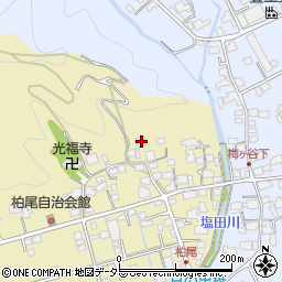 静岡県静岡市清水区柏尾70周辺の地図