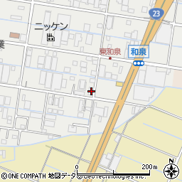 三重県桑名市和泉563周辺の地図