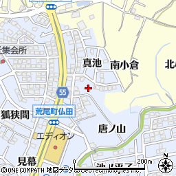 愛知県東海市荒尾町真池16周辺の地図