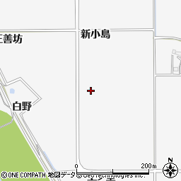 京都府亀岡市河原林町河原尻新小島周辺の地図