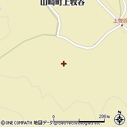 兵庫県宍粟市山崎町上牧谷307周辺の地図