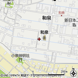 三重県桑名市和泉742周辺の地図