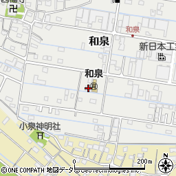 三重県桑名市和泉744周辺の地図