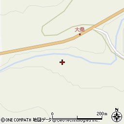 愛知県豊田市大桑町日陰平34周辺の地図