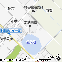 愛知県豊田市前林町立圦周辺の地図