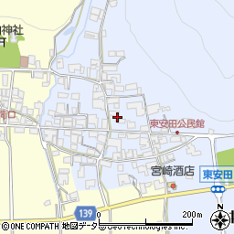 兵庫県多可郡多可町中区東安田659周辺の地図