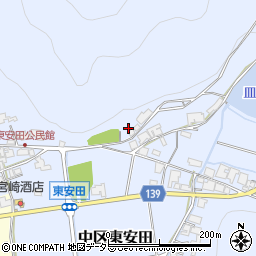兵庫県多可郡多可町中区東安田700周辺の地図
