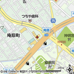 トヨタユナイテッド静岡　清水東名店周辺の地図