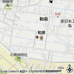 三重県桑名市和泉741周辺の地図