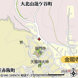 京都府京都市北区衣笠氷室町36周辺の地図