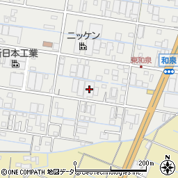 三重県桑名市和泉551周辺の地図