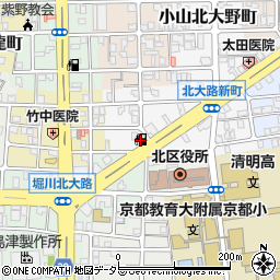 木村石油株式会社　大徳寺サービスステーション周辺の地図