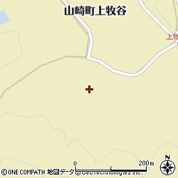 兵庫県宍粟市山崎町上牧谷310周辺の地図