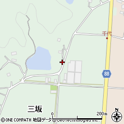 千葉県南房総市三坂62-2周辺の地図