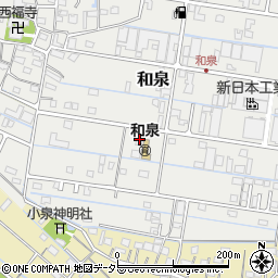 三重県桑名市和泉744-2周辺の地図
