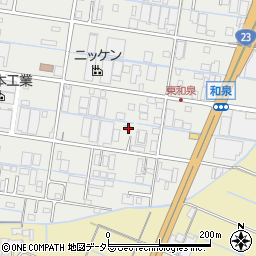 三重県桑名市和泉557周辺の地図