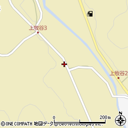 兵庫県宍粟市山崎町上牧谷1385周辺の地図