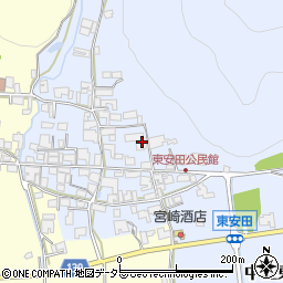兵庫県多可郡多可町中区東安田663周辺の地図